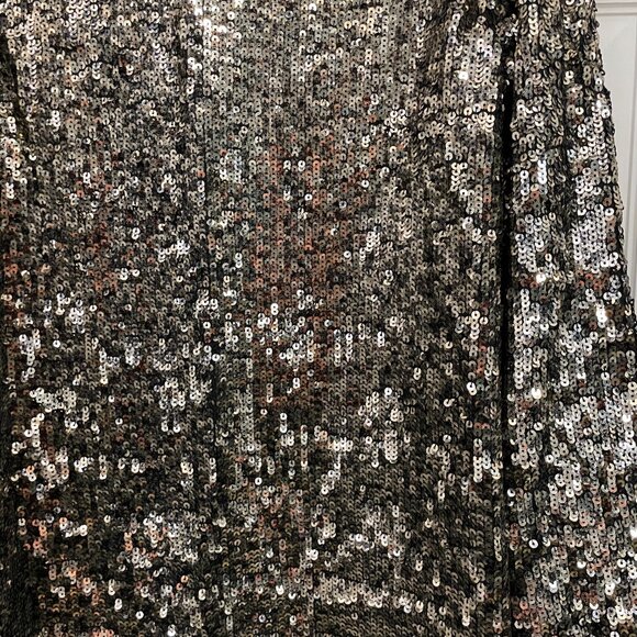 Free People Gold Sequin Dress - Picture 3 of 8